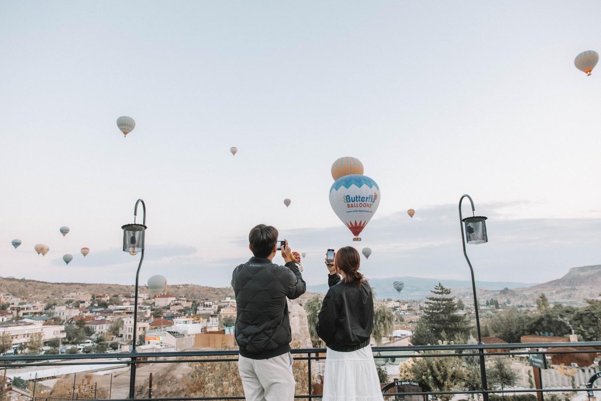 ホテル Turan Cappadocia Cave ギョレメ エクステリア 写真