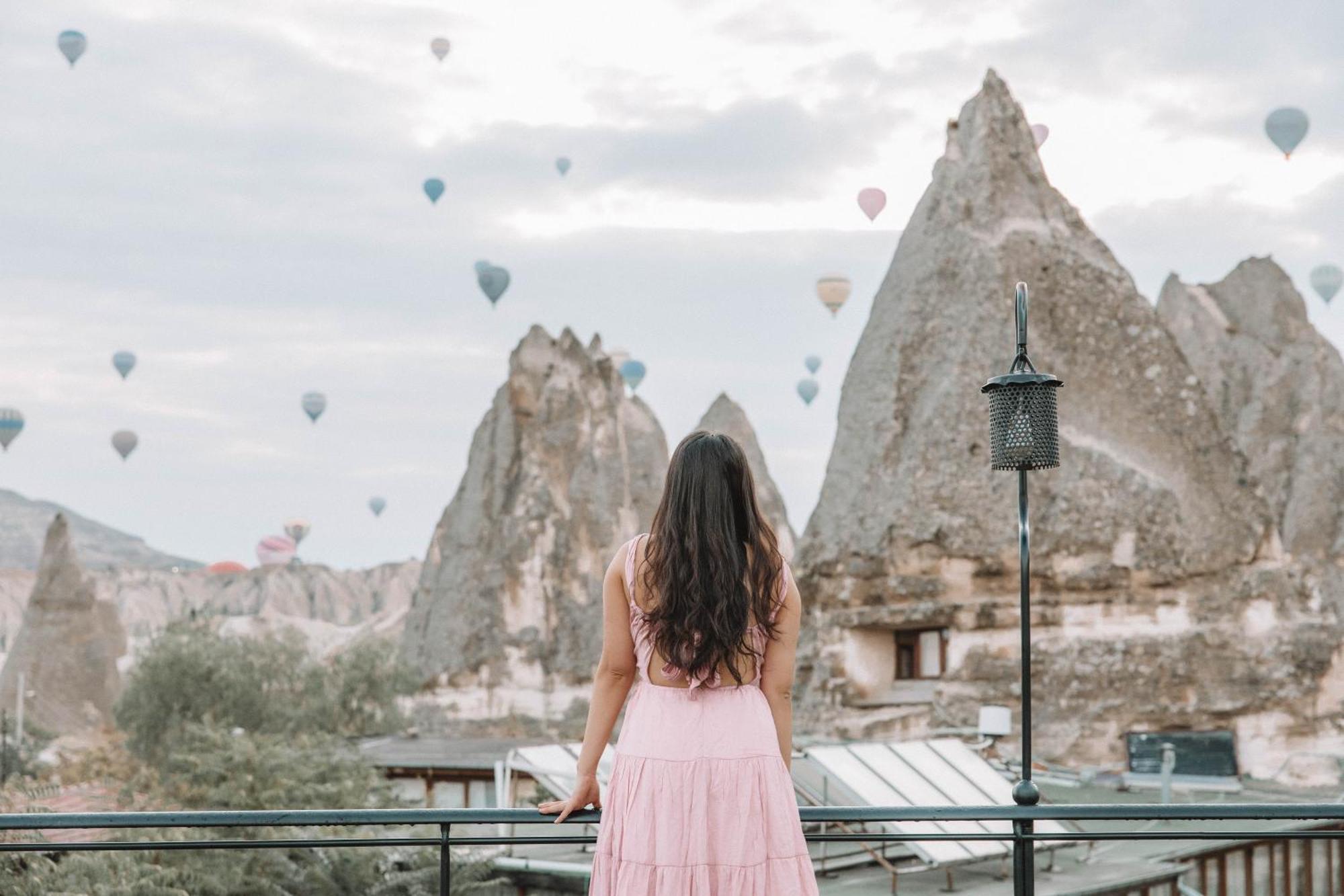 ホテル Turan Cappadocia Cave ギョレメ エクステリア 写真