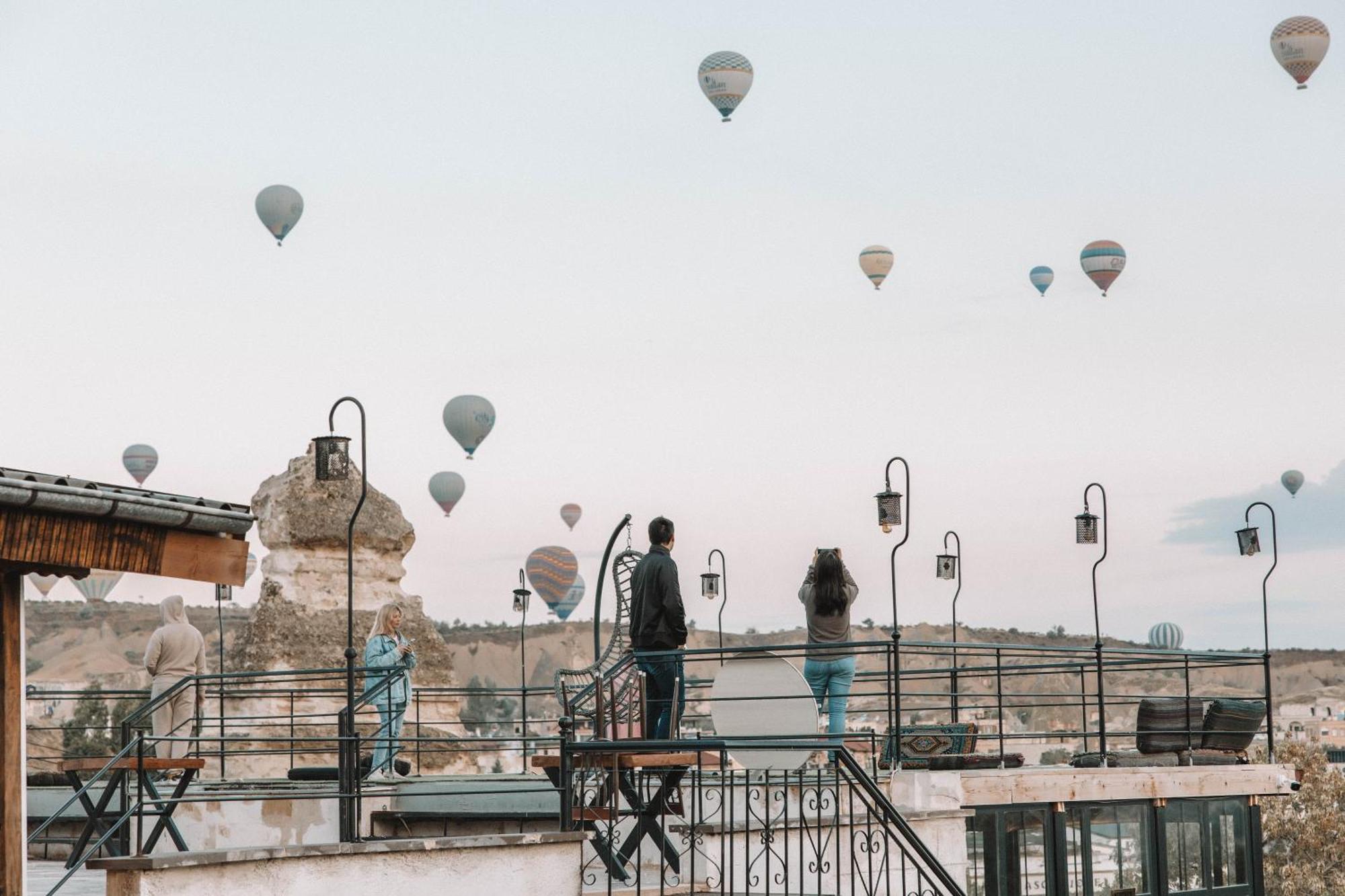 ホテル Turan Cappadocia Cave ギョレメ エクステリア 写真