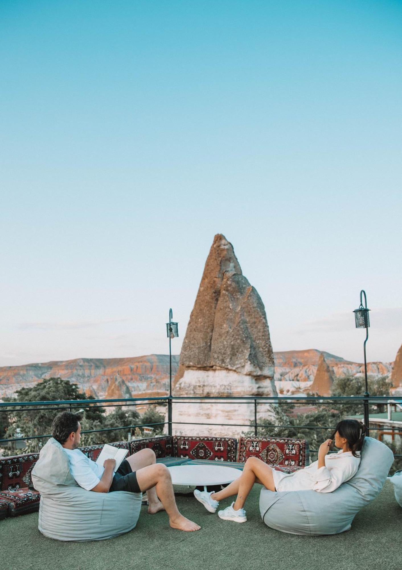 ホテル Turan Cappadocia Cave ギョレメ エクステリア 写真